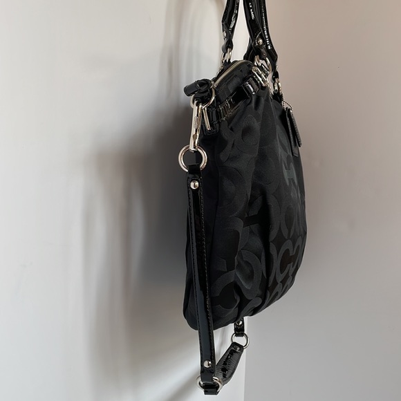 Coach | Lindsey Satchel in Sateen Op Art Jacquard | Style No 18649 - Picture 3 of 13